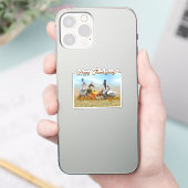 Thanksgiving Eenden - Pelgrims & Indianen Sticker (Telefoon)
