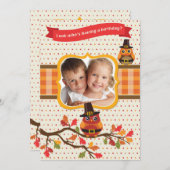 Thanksgiving - eigenaar Foto - uitnodiging (Voorkant / Achterkant)