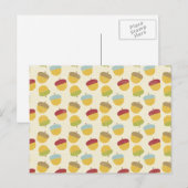 Thanksgiving-eikelpatroon Feestdagenkaart (Voorkant / Achterkant)