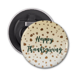 Thanksgiving eikels button flesopener