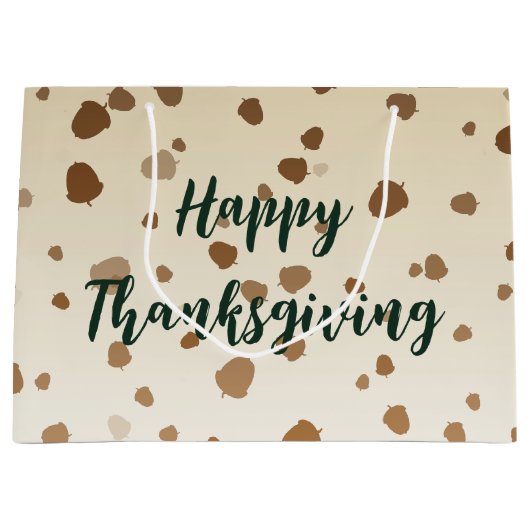 Thanksgiving eikels groot cadeauzakje (Voorkant)