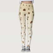 Thanksgiving eikels leggings (Voorkant)