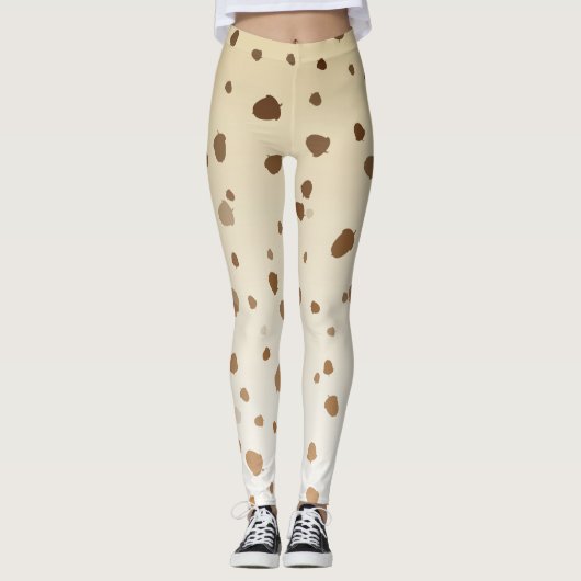 Thanksgiving eikels leggings (Voorkant)