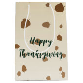 Thanksgiving eikels medium cadeauzakje (Voorkant)