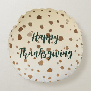 Thanksgiving eikels rond kussen