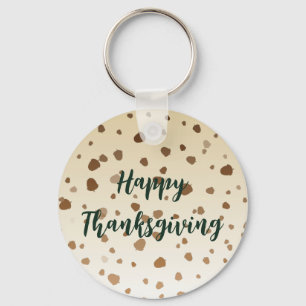 Thanksgiving eikels sleutelhanger