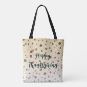 Thanksgiving eikels tote bag (Achterkant)