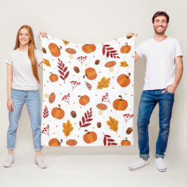 Thanksgiving Elementen Fleece Deken