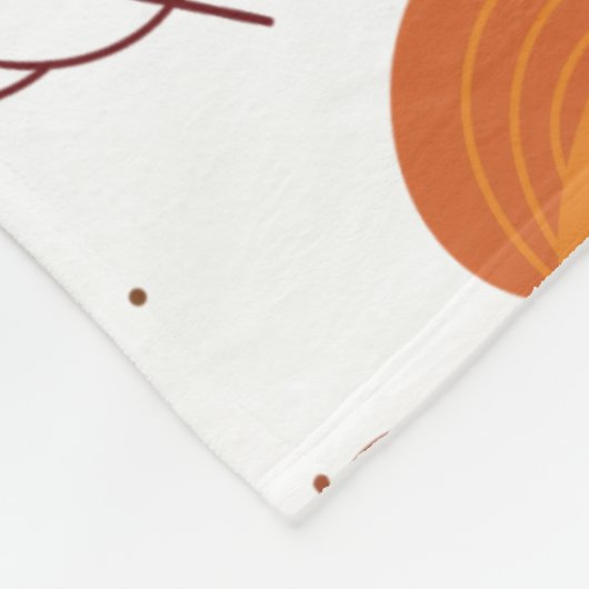 Thanksgiving Elementen Fleece Deken (Hoek)