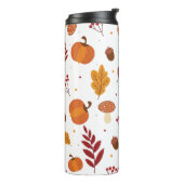 Thanksgiving Elements Thermal Tumbler Thermosbeker (Gedraaid links)