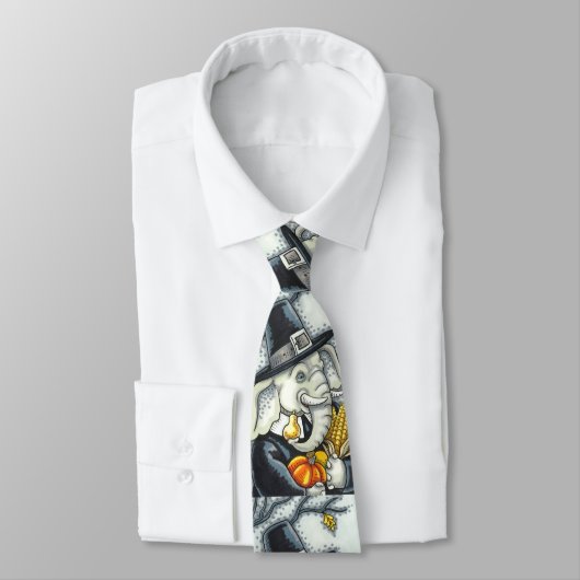 THANKSGIVING ELEPHANT, HOLIDAY PILGRIM PACHYDERM STROPDAS (Gebonden)