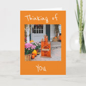 THANKSGIVING EN DENK VAN DE KAART **U** (Voorkant)