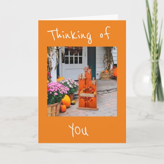 THANKSGIVING EN DENK VAN DE KAART **U** (Voorkant)