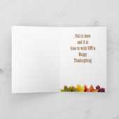 THANKSGIVING EN DENK VAN DE KAART **U** (Binnen)