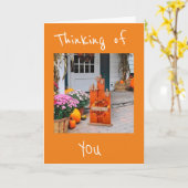 THANKSGIVING EN DENK VAN DE KAART **U** (Gele Bloem)