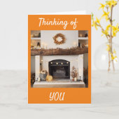 THANKSGIVING EN DENK VAN DE KAART **U** (Gele Bloem)