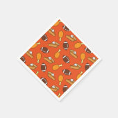 Thanksgiving- en Football-patroon Servet (Hoek)