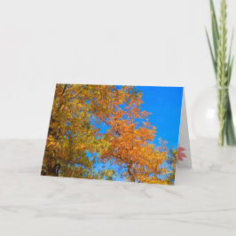 Thanksgiving en Herfst Kaart 2