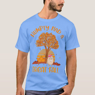 Thanksgiving en herfst of Humpty Dumpty hadden een T-shirt