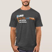 Thanksgiving en misschien vijf mensen t-shirt (Voorkant)