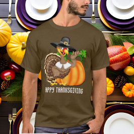 Thanksgiving en Turkije Vakantie T-shirt