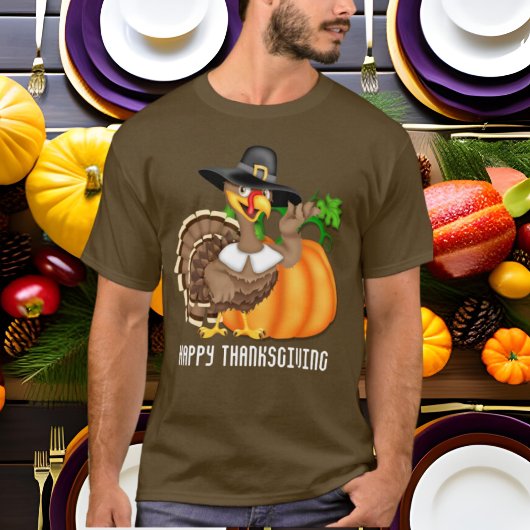 Thanksgiving en Turkije Vakantie T-shirt
