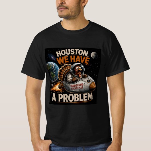 Thanksgiving Escape Plan T-shirt (Voorkant)