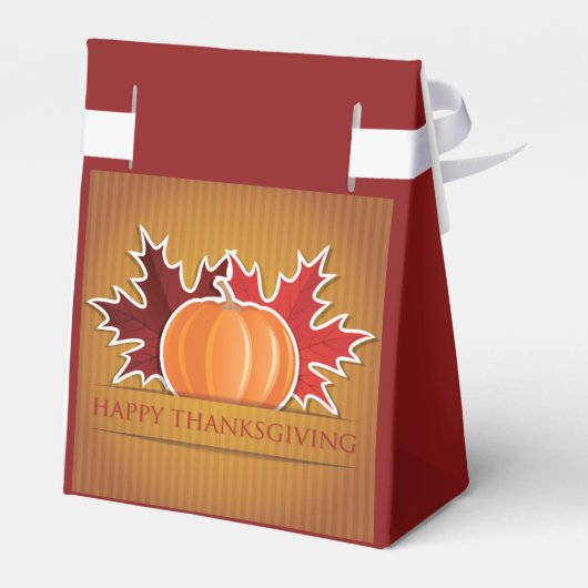 Thanksgiving esdoorn en pompoen bedankdoosjes (Achterkant)