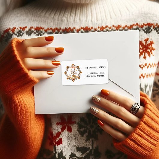 Thanksgiving esdoorn verlaat lijst herfstlabel etiket