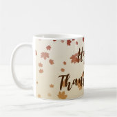 Thanksgiving Esdoornbladeren Koffiemok (Links)