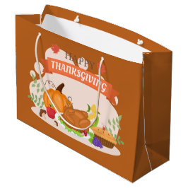 Thanksgiving etentje schattig groot cadeauzakje