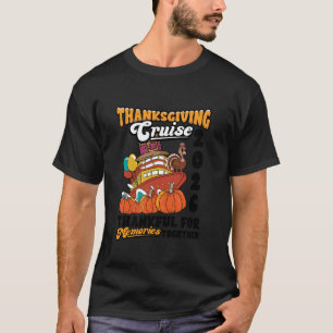 Thanksgiving Familie Cruiseschip Trip 2026 Turkije T-shirt