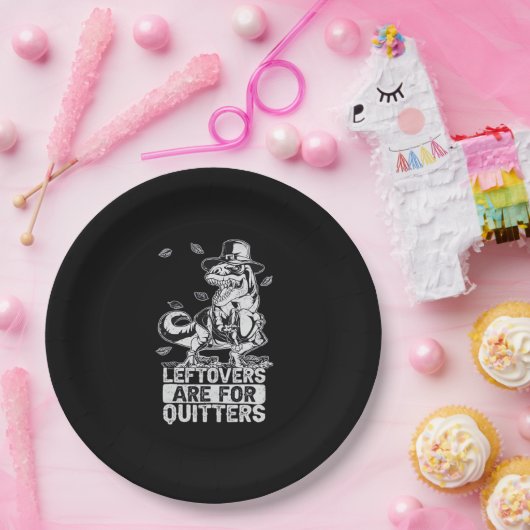 Thanksgiving - Familie Thanksgiving Dinner Squad Papieren Bordje (Feest)