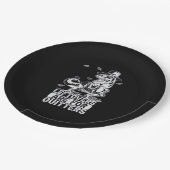 Thanksgiving - Familie Thanksgiving Dinner Squad Papieren Bordje (Gekanteld)