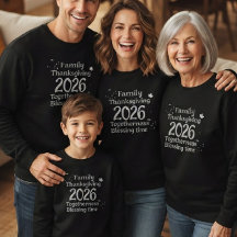 THANKSGIVING FAMILIE VRIENDEN REÜNIE SweatShirt