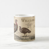 Thanksgiving  familienaam Monogram Koffiemok (Center)