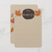 Thanksgiving Familietabel Activiteit | Thankful Li