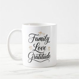 Thanksgiving Family Gratitude Koffiemok
