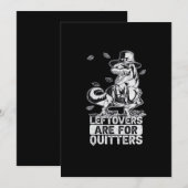 Thanksgiving - Family Thanksgiving Dinner Squad Feestdagenkaart (Voorkant / Achterkant)