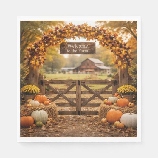 Thanksgiving Farm Servet (Voorkant)