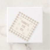 Thanksgiving Favor Cadeaubijslage Bedankjes Labels (In situ)