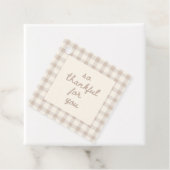 Thanksgiving Favor Cadeautag Bedankjes Labels (In situ)