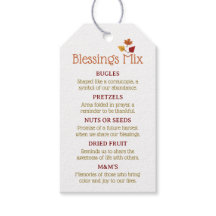 Thanksgiving Favor Labels