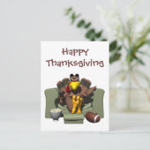 Thanksgiving FC Postcard Feestdagenkaart (Staand voorkant)