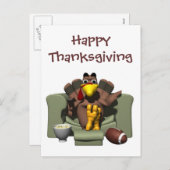 Thanksgiving FC Postcard Feestdagenkaart (Voorkant / Achterkant)