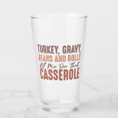 Thanksgiving feast glas (Voorkant)