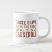 Thanksgiving feast grote koffiekop (Rechts)