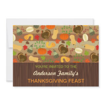 Thanksgiving Feast Herfst Dinner Party herfst Turk