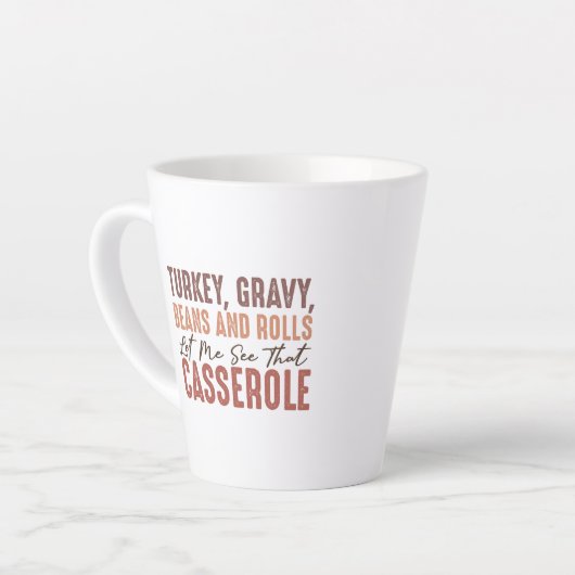 Thanksgiving feast latte mok (Linkerhoek)