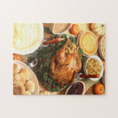 Thanksgiving feast legpuzzel (Horizontaal)